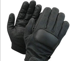 Slash and needle resistant gloves