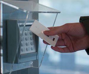 Biometric card holders